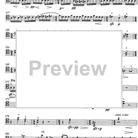 Konzert for horn and string orchestra op.107 [set of parts] - Viola