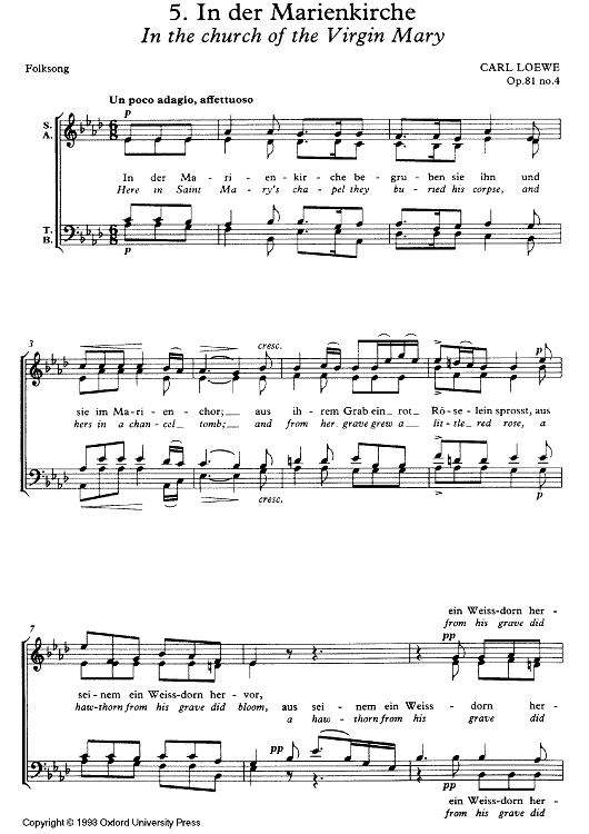 In der Marienkirche Op.81 No. 4