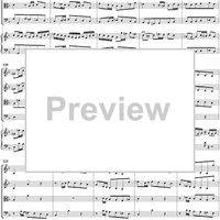 Clavier Concerto No. 1 in D Minor, Movement 3 (BWV 1052) - Score