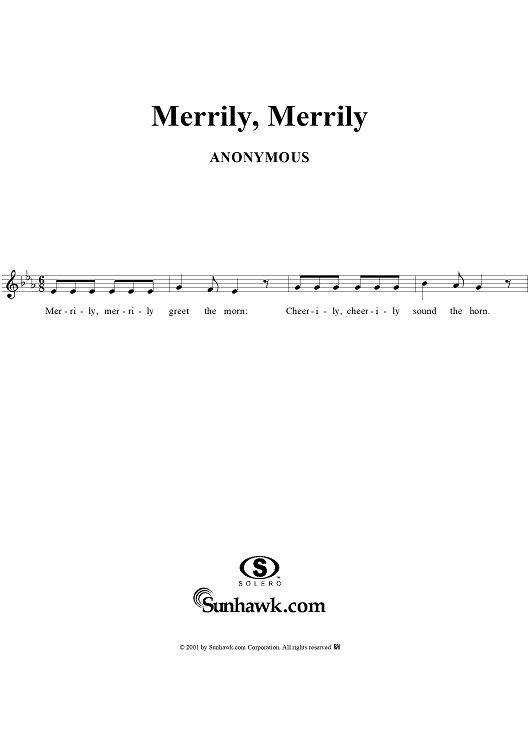 Merrily, Merrily