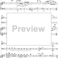 Trio in A Minor for violin, violoncello and piano - Piano Score