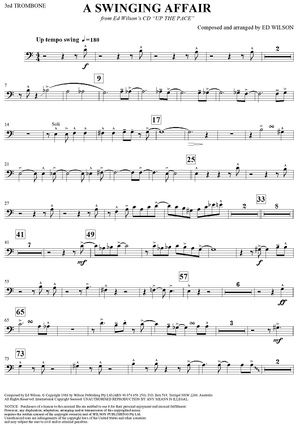 A Swinging Affair - Trombone 3