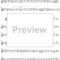 Suite in D Major, Op. 1, No. 4 - Flute 1/Violin 1