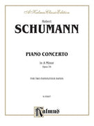 Piano Concerto in A Minor, Opus 54 for 2 Pianos