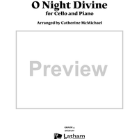 O Night Divine for Cello and Piano