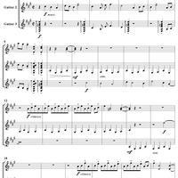 Concertino for Three Guitars - Full Score