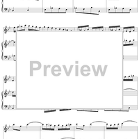Flute Sonata in G minor BWV1020): Movement 3 - Piano