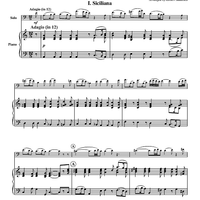 Sonata in A Minor - Piano Score