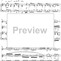 "Ermuntert euch", Aria, No. 5 from Cantata No. 176: "Es ist ein trotzig und verzagt Ding" - Piano Score