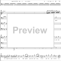 Terzett for Tenor, Two Basses and Orchestra: "Del gran regno delle amazoni", K. 434(K. 424b) - Full Score