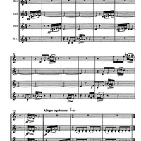 Quartetto - Score