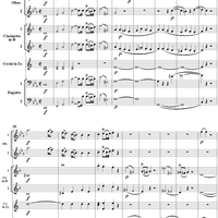 Serenade no. 12 in C minor, K388 - Full Score