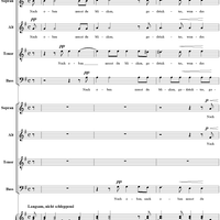 4 doppelchörige Gesänge, Op. 141: No. 3, Zuversicht