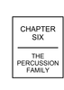 Chapter 6: The Percussion Family