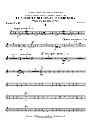 Concerto For Tuba - Trumpet 3