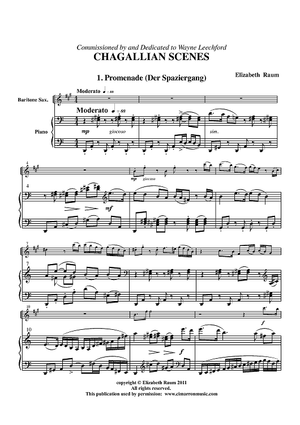 Chagallian Scenes - Piano Score