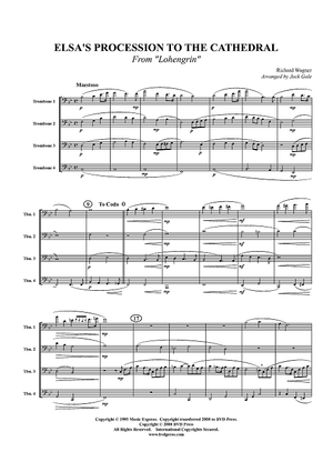 Elsa's Procession to the Cathedral - from "Lohengrin" - Score