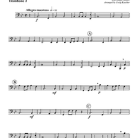 Rondeau - From "Sinfonies de Fanfares" - Trombone 2