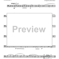 Arioso from Harpsichord Concerto, BWV 1056/II - Trombone 3