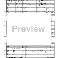 Adagio, K. 411 - Score