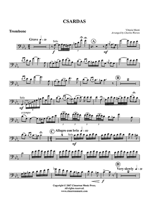Csardas - Trombone