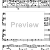 Three Pieces for Violin and Piano. No. 3. Melody - Score