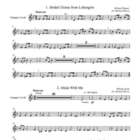 Wedding Album for Brass Quartet - Trumpet 2 in B-flat
