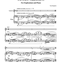 Fantasy Variations - Piano Score