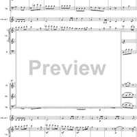 Contredance in C Major, K587 - Full Score
