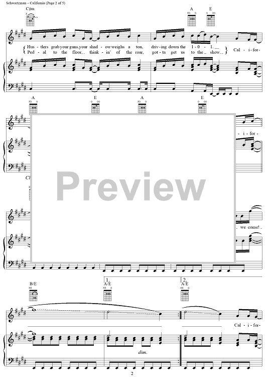 Lonely day chords phantom 2025 planet