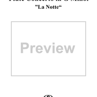 Flute Concerto in G Minor ("La Notte")  - Op. 10, No. 2 - RV 439 - Cello