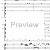 Mass No. 18 in C Minor, No. 12: Benedictus - Full Score