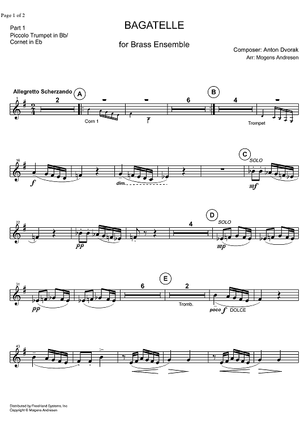 Bagatelle - Piccolo Trumpet