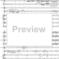 "A te, fra tanti affanni", No. 6 from "Davidde Penitente", K469 - Full Score