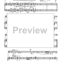 Concerto for Bass Clarinet - Piano Score