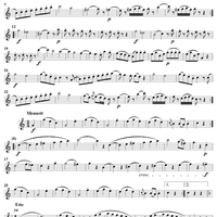 Serenade No. 2 in C Major from "Five Viennese Serenades" - Violin 1