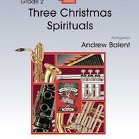 Three Christmas Spirituals - Score