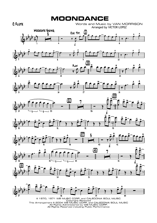 Moondance - C Flute
