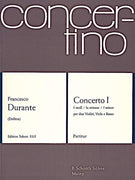 Concerto I F minor - Score