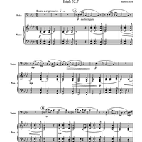 How Beautiful - Piano Score