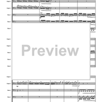 Arrival Of The Queen Of Sheba - Score