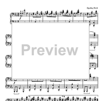 Liebeslieder Walzer Eb Major Op.52a No.11 - Piano 2