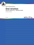 Drei Arietten - Score For Voice And/or Instruments