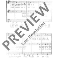 Alte Volkslieder in neuen Sätzen - Choral Score