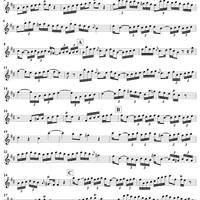 Trio Sonata No. 1 in D Major - Flute 1