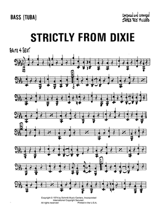 Strictly From Dixie - Tuba / Bass