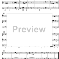 Trio Sonata g minor - Score