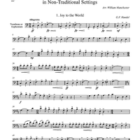 Four Traditional Christmas Trios In Non-Traditional Settings - Trombone