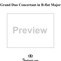 Grand Duo Concertant in B-flat Major, Op. 48 - Clarinet