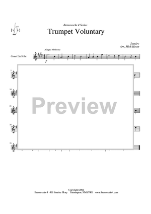 Trumpet Voluntary - Cornet 2/Trumpet 2